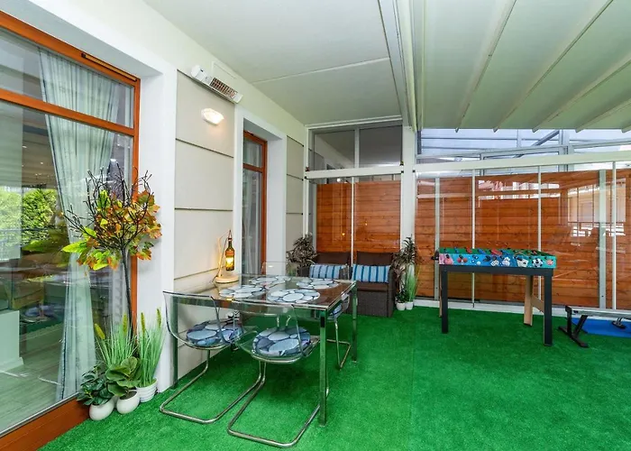 Apartamento Luxury Yacht Z Tarasem - Neptun Park By Oneapartments