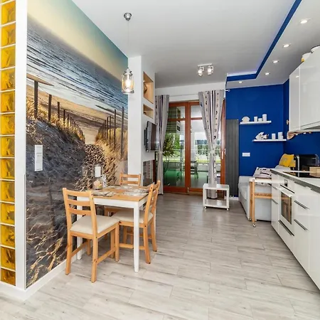 Luxury Yacht Z Tarasem - Neptun Park Jelitkowo By Oneapartments Lägenhet