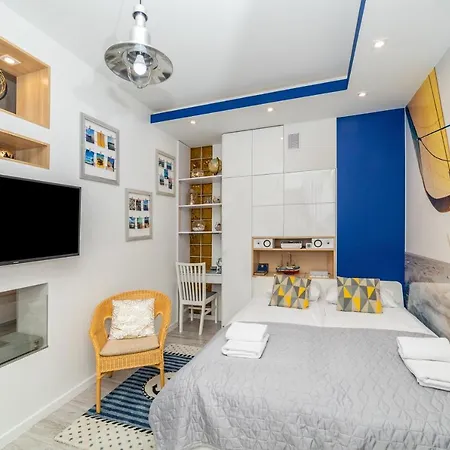 Luxury Yacht Z Tarasem - Neptun Park By Oneapartments * 그단스크