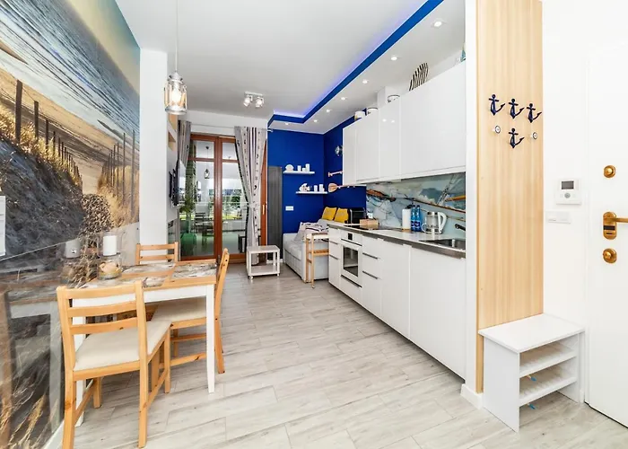 公寓 Luxury Yacht Z Tarasem - Neptun Park By Oneapartments *