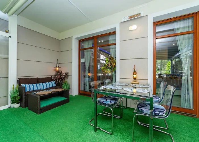 Lägenhet Luxury Yacht Z Tarasem - Neptun Park Jelitkowo By Oneapartments *
