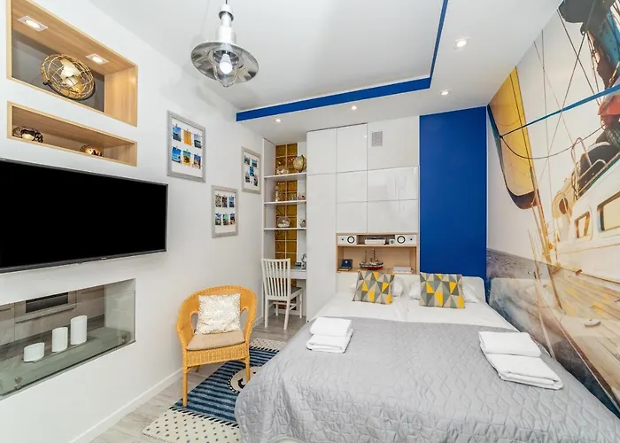 Luxury Yacht Z Tarasem - Neptun Park Jelitkowo By Oneapartments * Gdańsk
